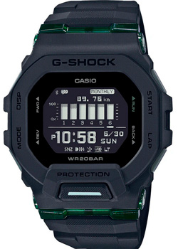 Японские наручные  мужские часы Casio GBD-200UU-1ER. Коллекция G-Shock