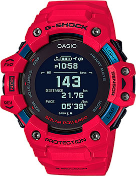Японские наручные  мужские часы Casio GBD-H1000-4. Коллекция G-Shock