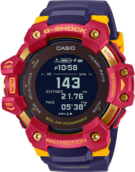 Casio Японские наручные  мужские часы Casio GBD-H1000BAR-4ER. Коллекция G-Shock