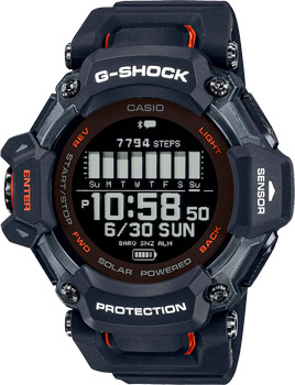 Японские наручные  мужские часы Casio GBD-H2000-1AER. Коллекция G-Shock