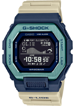 Японские наручные  мужские часы Casio GBX-100TT-2. Коллекция G-Shock