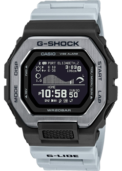 Японские наручные  мужские часы Casio GBX-100TT-8. Коллекция G-Shock