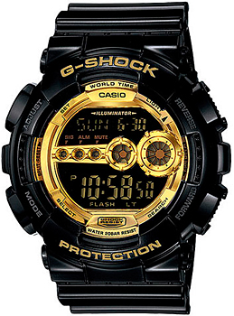       Casio GD-100GB-1E.  G-Shock - Casio  -     31  - 48 .    -     4-  .    1/100,    24 .   -   ,    24 ,         ,    .    5  ,       .    -        ,     . 12/24   .  .        :  + .      .       .  .   5551,2 ,  17,4 .<br>