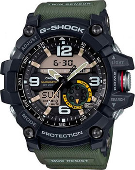 Японские наручные  мужские часы Casio GG-1000-1A3. Коллекция G-Shock