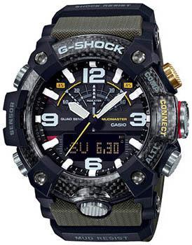 Японские наручные  мужские часы Casio GG-B100-1A3ER. Коллекция G-Shock