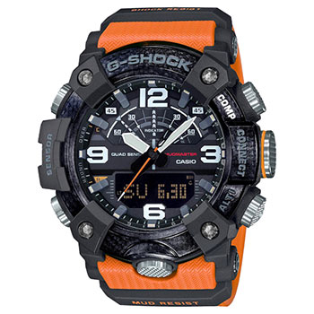 Японские наручные  мужские часы Casio GG-B100-1A9ER. Коллекция G-Shock