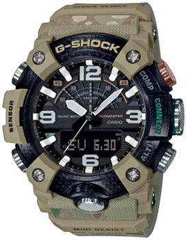Японские наручные  мужские часы Casio GG-B100BA-1AER. Коллекция G-Shock