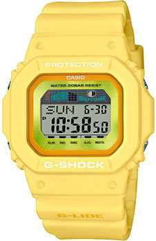 Японские наручные  мужские часы Casio GLX-5600RT-9ER. Коллекция G-Shock