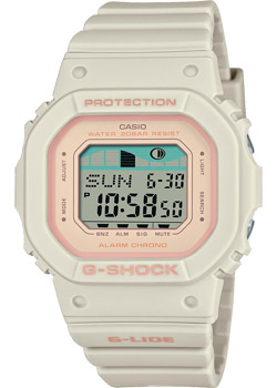 Японские наручные  женские часы Casio GLX-S5600-7ER. Коллекция G-Shock