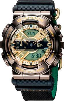 Японские наручные  мужские часы Casio GM-110NE-1AER. Коллекция G-Shock