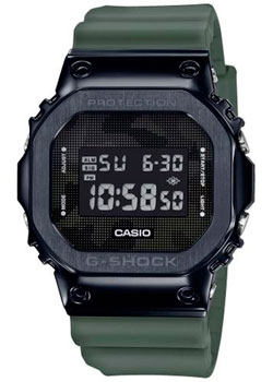 Японские наручные  мужские часы Casio GM-5600B-3ER. Коллекция G-Shock