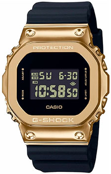 Японские наручные  мужские часы Casio GM-5600G-9. Коллекция G-Shock