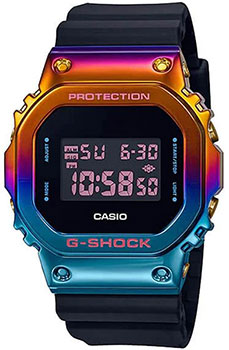 Японские наручные  мужские часы Casio GM-5600SN-1ER. Коллекция G-Shock