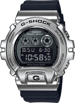 Японские наручные  мужские часы Casio GM-6900-1ER. Коллекция G-Shock