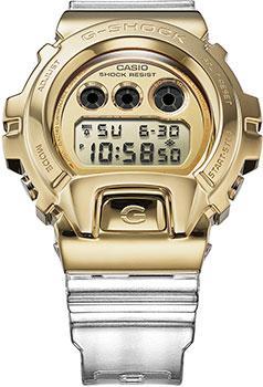 Японские наручные  мужские часы Casio GM-6900SG-9ER. Коллекция G-Shock