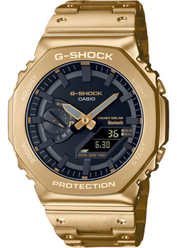 Японские наручные  мужские часы Casio GM-B2100GD-9AER. Коллекция G-Shock