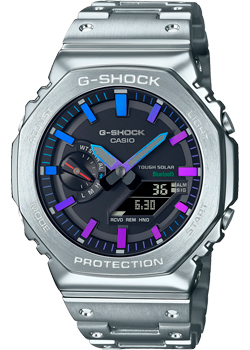 Японские наручные  мужские часы Casio GM-B2100PC-1A. Коллекция G-Shock