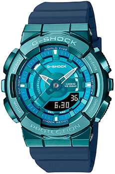 Японские наручные  женские часы Casio GM-S110LB-2A. Коллекция G-Shock