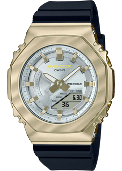 Японские наручные  женские часы Casio GM-S2100BC-1A. Коллекция G-Shock