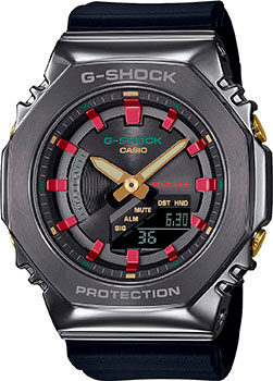Японские наручные  женские часы Casio GM-S2100CH-1A. Коллекция G-Shock