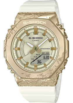 Японские наручные  женские часы Casio GM-S2140GEM-9A. Коллекция G-Shock