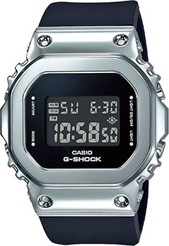 Японские наручные  женские часы Casio GM-S5600-1ER. Коллекция G-Shock