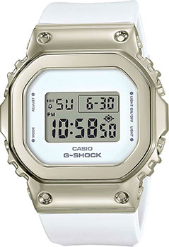 Японские наручные  женские часы Casio GM-S5600G-7ER. Коллекция G-Shock