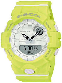 Японские наручные  женские часы Casio GMA-B800-9AER. Коллекция G-Shock