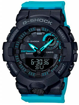 Японские наручные  мужские часы Casio GMA-B800SC-1A2. Коллекция G-Shock