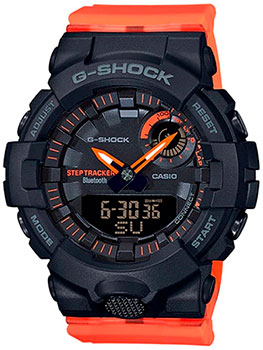 Японские наручные  мужские часы Casio GMA-B800SC-1A4. Коллекция G-Shock