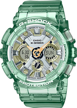 Японские наручные  мужские часы Casio GMA-S120GS-3A. Коллекция G-Shock