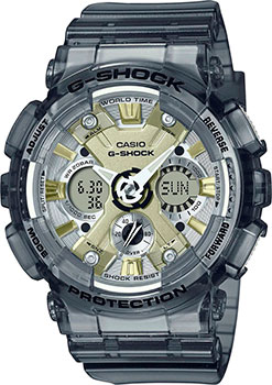 Японские наручные  мужские часы Casio GMA-S120GS-8A. Коллекция G-Shock
