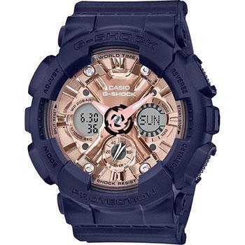 Японские наручные  женские часы Casio GMA-S120MF-2A2ER. Коллекция G-Shock