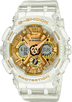 Японские наручные  женские часы Casio GMA-S120SG-7A. Коллекция G-Shock