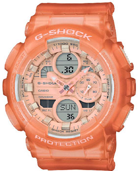 Японские наручные  женские часы Casio GMA-S140NC-5A1ER. Коллекция G-Shock