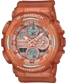 Японские наручные  женские часы Casio GMA-S140NC-5A2ER. Коллекция G-Shock