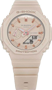 Японские наручные  мужские часы Casio GMA-S2100-4ADR. Коллекция G-Shock