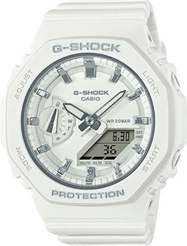 Японские наручные  женские часы Casio GMA-S2100-7AER. Коллекция G-Shock