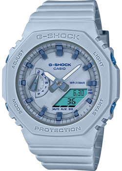 Японские наручные  женские часы Casio GMA-S2100BA-2A2. Коллекция G-Shock