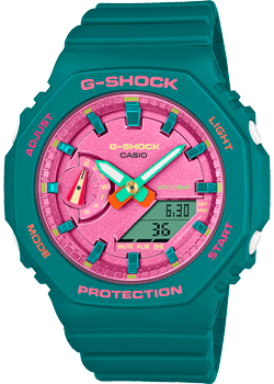 Японские наручные  женские часы Casio GMA-S2100BS-3A. Коллекция G-Shock