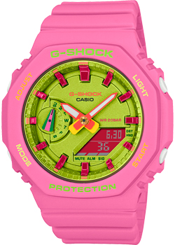Японские наручные  женские часы Casio GMA-S2100BS-4A. Коллекция G-Shock