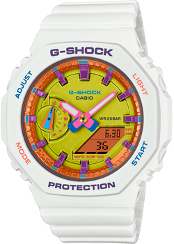 Японские наручные  женские часы Casio GMA-S2100BS-7A. Коллекция G-Shock