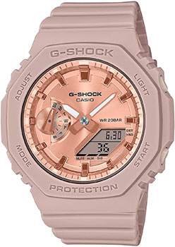Японские наручные  женские часы Casio GMA-S2100MD-4A. Коллекция G-Shock