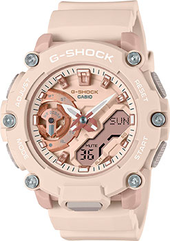 Японские наручные  женские часы Casio GMA-S2200M-4A. Коллекция G-Shock