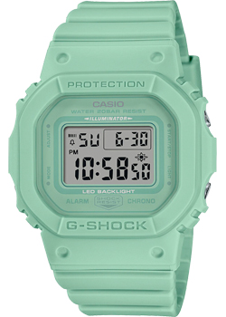 Японские наручные  женские часы Casio GMD-S5600BA-3. Коллекция G-Shock