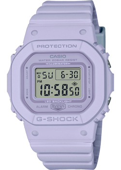 Японские наручные  женские часы Casio GMD-S5600BA-6. Коллекция G-Shock