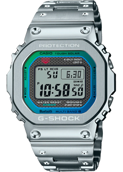 Японские наручные  мужские часы Casio GMW-B5000PC-1. Коллекция G-Shock