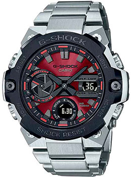 Японские наручные  мужские часы Casio GST-B400AD-1A4. Коллекция G-Shock
