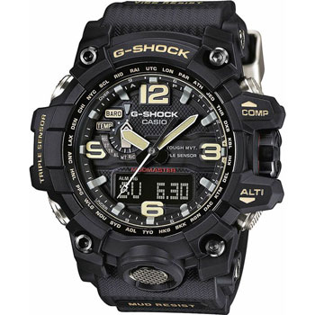 Японские наручные  мужские часы Casio GWG-1000-1A. Коллекция G-Shock