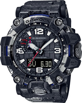 Японские наручные  мужские часы Casio GWG-2000TLC-1AER. Коллекция G-Shock